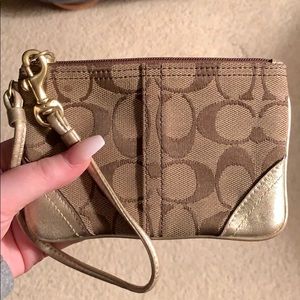 Coach wristlet
